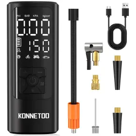 AM21J21 KONNETOO Inflator Air Pump Compressor Car Tires