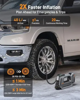 TS-AC-W01 TESLONG Tire Inflator Air Pump Compressor Car TS-AC-W01 TESLONG Tire Inflator Air Pump Compressor Car